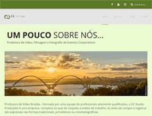 Tablet Screenshot of dcstudio.com.br